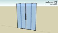 Furo DWD - shower door