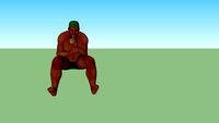 Homem tomando suco