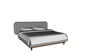 Łóżko DELIKATE - ScandicSofa & Five Cell, sypialnia, łóżko tapicerowane, bed, bedroom, scandic