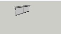 Toldo de Fachada Vertical Universal Conjugado Manual STOBAG