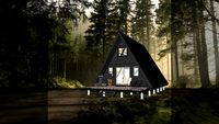 A FRAME CABIN Design by Pooh