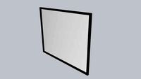 ESPEJO PERFIL METALICO CBESEI.0078 ESPEJO MILAN 90X70