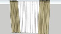 CORTINA COM XALE TELA
