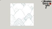 PAPEL DE PAREDE MIÚDA MONTANHAS OUTLINE