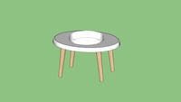Comedouro Individual - O Gato Design