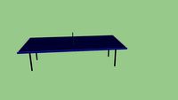 Pingpong table