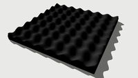 espuma acústica 50x50cm (acoustic foam)