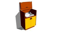 25 – Wall Basin Cabinet