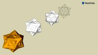 Great Ditrigonal Dodecacronic Hexecontahedron