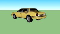 1992 Oldsmobile Cutlass Ciera (4-door passenger sedan)