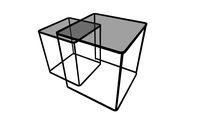 Light&Living Coffee tables 'Lofti' (40x40x45cm + 50x50x52cm)