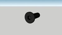 Low Profile Screws M5 15mm