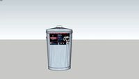Metal Trash Can 20gal