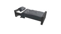 Woood Dennis Bed 90 x 200 cm - Grijs