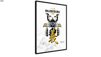 Quadro Bushido Code Integridade