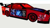 League Of Legends Ahri Car