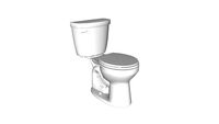 K-31641 Cimarron(R) Comfort Height(R) two-piece round-front 1.28 gpf chair height toilet