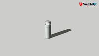 MINIREEF BOLLARD 180° - outdoor lighting