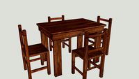 comedor rustico