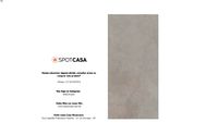 Porcelanato Roca Concrete Gray 120x250cm