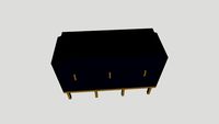 Currey and Company Kallista Cabinet