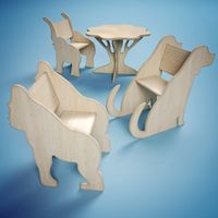 Set for children 3D Model