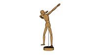 Boneco Articulado Dab Dance
