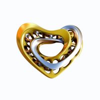 Love heart 3D Model