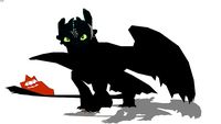 How to Train Your Dragon Toothless Wall Decoration
