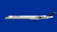 Garuda Indonesia Bombardier CRJ-1000 (Skyteam Livery)