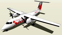 Air Canada Jazz Bombardier Dash 8-100/Q100