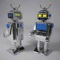 Download free Toy Robot 3D Model