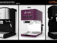 Kitchen accessories pack - Coffee Makers 3D Model