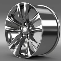 Infiniti Q70 Hybrid rim 2015 3D Model