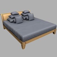 Bed 003 3D Model