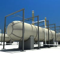 Gas Tank 3D Model