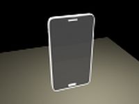 Smartphone Note 3 3D Model