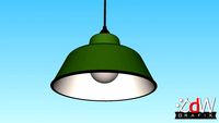 Retro Emaille Hanglamp