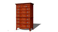 George III highboy