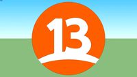 Canal 13 logo (2010-2018)