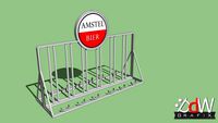 Fietsenrek Amstel Bier
