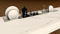 Calha Umida 128cm Equipada (VRAY) CORSE BRASIL