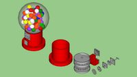 Gumball Machine Mechanism