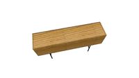 Muoto2 Laine tv stand oak