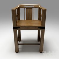 деревяный стул