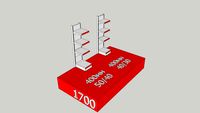 1700х400х50,40х40,30