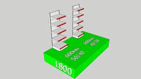 1800х600х50,40х40,30
