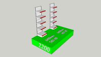 2200х600х50,40х40,30