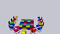 Mesinha escolar/creche