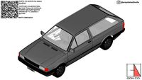 VW PARATI G1-1993